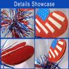 HOXIEYA Independence Day Headbands 4th of July Hair Band Patriotic Hair Band Holiday Party Gift Independence Day Hair Accessories American Flag Star Headpiece Headwear for Cosplay (Style 2)