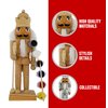 Nutcracker Ballet Gifts, Paint Your Own Nutcracker Painting Kit, Christmas Ornaments, Plain Wooden Figure Decoration Craft, Unpainted Holiday Home Decor, Ideal Xmas Ornament, 10 Inch