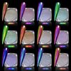 CHARMING MAY Holographic Chrome Nail Powder Sparkle Diamond Reflective Glitter Dust Metallic Nail Powder Magic Galaxy Effect for Nails Art (12Box Chameleon)