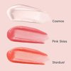 HALEYS Hydrating Luminous Lip Gloss (Pink Skies), Re-flect and hydrate, nourish, non-sticky, weightless, Phenoxyethanol-free, peppermint oil-infused, Vegan and Cruelty-free