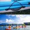Anndason 4 Pcs Black Kayak Canoe Boat Side Mount Carry Handles/Paddle Park Kayak Handles and Hardwares