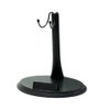 NANSHINE 5 Pcs Action Figure Stand 1/6 Scale Model Stand 12 inch, Black Holder Support Base Bracket for Model, Action Figure Base Display Stand U Type Simple Packaging- Detachable Adjustable Height
