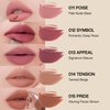 MUZIGAE MANSION Objet Lip Stain (Unique Paint Tube Design) – Velvet Matte Tint, Long-Lasting Waterproof Lipstick, Hydrating Korean Makeup, Red & Rose Gloss, K-Beauty Tinted Lipstain (15 PRIDE)