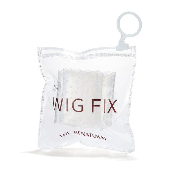 The Wig Fix by The Renatural - No-Slip Silicone Wig Grip Band Patented Hypoallergenic, Breathable, Lightweight Wig Silicone Headband for Secure Wig Wear in 5 Shades (Transparent)