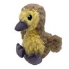 KONG Comfort Tykes Soft Plush Fluffy Dog Toy for Small and Medium Breeds (Gosling)
