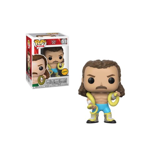 Funko POP! WWE: WWE Jake The Snake (Styles May Vary) Collectible Figure, Multicolor