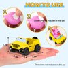 Jeep for Rubber Ducks, 3.5 Inch Jeep Toy Match Most 2 in Rubber Ducks, Jeep Toy for Jeep Dashboard Decorations Accessory Jeep Duck Collection Valentines Birthday Gifts(Yellow )