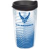 Tervis Air Force Pattern Insulated Tumbler, 16oz, Lidded