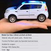 Toy Cars Diecast Car Models KIA Soul Model Cars,Pull Back Cars,Car Toy with Sound and Light for 3+ Year Old Boys(White)
