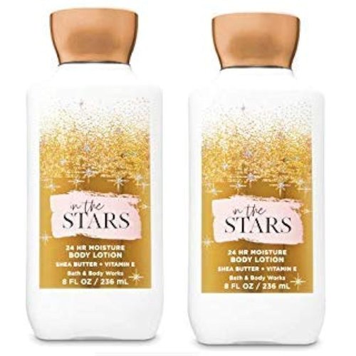 Bath & Body Works In The Stars Body Lotion Shea Butter + Vitamin E 8.0 Oz (Pack Of 2)