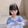 CASOLVX Princess Rhinestone Crown Kids Dress-up Crown Headband Crystal Tiara Hair Accessories for Birthday Wedding Halloween Cosplay