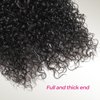 Human Braiding Hair for Boho Braids Human Hair Water Wave 20 Inch 2 Bundles 100g Wet and Wavy Human Hair for Boho Knotless Braids Bulk Boho Human Hair Extensions (Natural color, 20 inch)