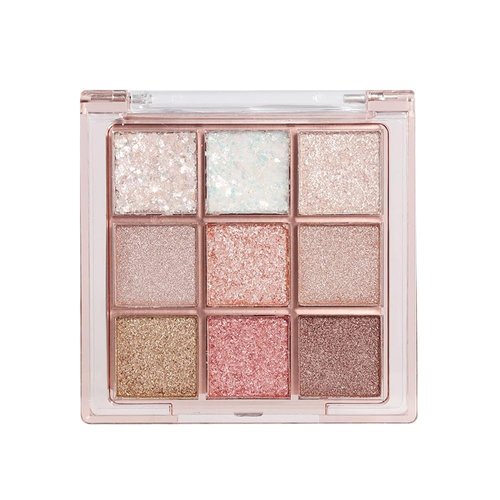 GHFCZOO Rose Gold Dark Brown Colorful neutral Eyeshadow Palette Makeup,9Color Matte Shimmer Natural Smokey Eye Eyeshadow palettes Highly Pigmented Neutral Long Lasting Waterproof (13#)