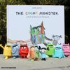 Color Monster & Nuna Figurine Set - Set of 8 Emotional Learning Toys for Kids 3+
