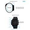 Boys Digital Watch Big Youth Sports Waterproof Military Back Light Teenager Watch (Black) 1426