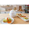 Eggpod by Emson Egg Cooker Wireless Microwave Hardboiled Egg Maker, Cooker, Egg Boiler & Steamer, 4 Perfectly-Cooked Hard boiled Eggs in Under 9 minutes As Seen On TV