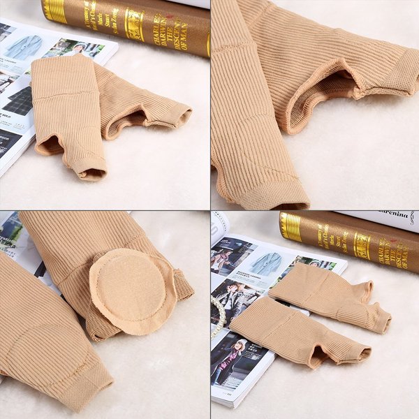 Gel Compression Gloves, 2 Pair Orthese Elastique Main Silicone Thumb Brace Artist Wrist Support Gloves Gel Silicone Hand Wrist Support Brace thumb wrist compression gloves Ideal Hand Wrist Support