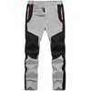 TBMPOY Men's Hiking Work Cargo Pants Lightweight Waterproof Quick Dry Outdoor Mountain Pant Fishing Camping Light Gray 36