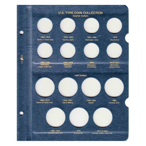 Whitman U.S. Type Coin Collection Album for 20th & 21st Centuries, #3688