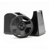 Desktop Tape Dispenser Adhesive Roll Holder (Fits 1" & 3" Core) with Weighted Nonskid Base Black