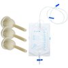 Condom Catheter External self Sealing Set 10 Pcs Male Condom Catheter 2 Pcs 1000ml Urine Bag (30mm/1.18inch)