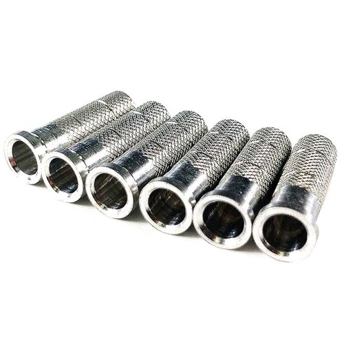Zhan Yi Arrow Aluminum Inserts 100 Pack 0.244-.246''/6.2mm for Standard Arrows Compound Recurve Bow