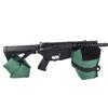 Twod Outdoor Shooting Rest Bags Target Sports Shooting Bench Rest Front & Rear Support SandBag Stand Holders for Gun Rifle Shooting Hunting Photography - Unfilled