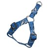 Country Brook Petz - Blue Paisley Step-in Dog Harness - Paisley Collection with 5 Classy Designs (5/8 Inch, Small)