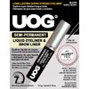 UOG Liquid Eyeliner & Eyebrow Liner - Waterproof, Semi-Permanent, Smudge-Proof, Lasts Up to 7 Days, Allergy-Free with Precise Slender Tip. 5.0 mL/0.18 Fl oz