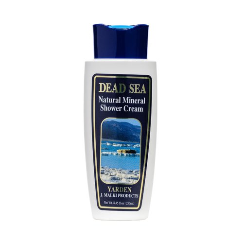 Malki Dead Sea Products Natural Mineral Shower Cream Body Wash | SLS-Free, Vegan-Friendly, Skin-Revitalizing Formula | Soothes Eczema, Psoriasis, and Acne Conditions | Dead Sea Products