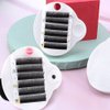 Beaupretty Eyelash Extension Hand Plate Lash Holder Eyelash Extension Pallet Eyelashes Stand Holder with Adjustable Wrist Strap for Makeup Eyelash Extension