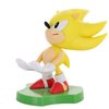Exquisite Gaming: Holdems: SEGA - Super Sonic - Earbud & Phone Holder, Cable Guys Stand, Mini Collectibles with a Twist, Classic Sonic, Licensed Figure