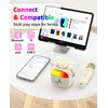 LENRUE Karaoke Machine for Kids, Birthday Gifts for Girls Boys with Wireless Microphone, Led Lights, Portable Bluetooth Speaker for Home, Family, Party (2MIC)