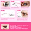FindLove 2 pairs Magnetic Lashes with Applicator Short Waterproof Magnetic Eyelashes Kit Natural Look Easy to Wear(XEM)
