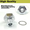 M16 1.5 Adapter to 1/8 NPT Oil Pressure Sensor Adapter Oil Pressure Sensor Adapter Fitting for LS Engine Swap LS1 LSX LS3 and for All GM LS Series Engines