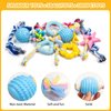 Squeaky Dog Toys for Puppy Small Dogs 18 Units Stuffed Toys with Rubber Toys in Bulk Plush Dog Toy Safe Fetch Chew Toys Pack for Chewing and Teething