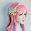 Sup-Coente Mermaid Bead Hairband Seashell Crown Starfish Headband Pearl Tiara Headdress Mermaid Halloween Costumes For Women