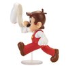 Super Mario Fire Tipping Hat Mario 2.5" Collectible Toy Action Figure