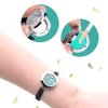 ttstar Essential Oil Diffuser Bracelet Set - Stainless Steel Aromatherapy Locket with Adjustable Band, Includes 12pcs Refill Pads Gift for Women and Girls