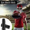 Yrarbil Eye Stick (Black) for Sports, Easy to Color Black Face Makeup Body Paint Eye Stick Football/Baseball/Softball/Lacrosse Cosplay Makeup Accessories (1 Pcs)