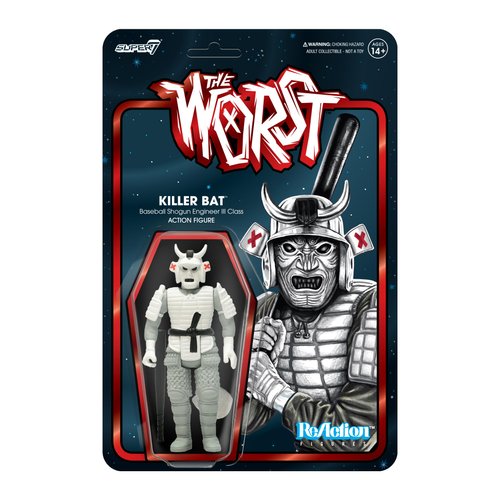 Super7 The Worst Killer Bat (Scum Squad) - 3.75" The Worst Action Figure with Accessory Collectibles and Retro Toys