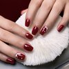 Cherry Red Nail Polish, 12ml Red Quick Dry Nail Lacquer for Nail Art Varnish, 0.41 fl oz