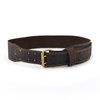 Style n Craft - 3" Wide, Long, Tapered Full-Grain Oiled Leather Work Belt, Durable and Rugged Belt, Dark Brown (#74055)
