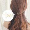 PAGOW Hair Barrettes for Women, 6pcs Metal Bow Hair Pins Hair Clips, Hair Accessories for Women Girls (Gold, Silver)