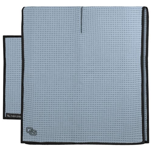 Club Glove Retail Microfiber Tandem Towel Set (Blue Steel)
