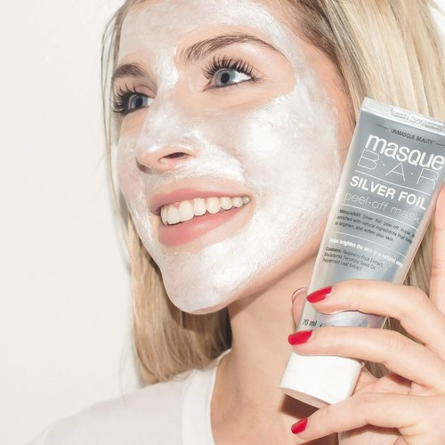Masque Bar Silver Foil Peel Off Mask - Tube