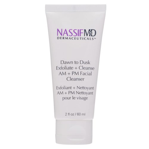 NassifMD Dawn to Dusk Foaming Facial Cleanser Vegan Cleanser Face Wash for Women, Oil Cleanser fo...
