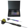 Turnart Darts Metal Tip Set - Steel Tip Darts Set Professional Metal Darts 12 pcs 22/24 Grams with Stylish Case Aluminum Shafts Extra 9 Flights