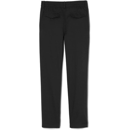 French Toast Girls' Classic Twill Pants with Pockets, Kids, School Uniform Black, 14