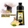 Natural Hair Dye Shampoo – Colors Hair in Minutes–Long Lasting Hair Color–Ammonia-Free Professional Argan Oil Hair Dye Color Shampoo 500 ML: Instant Fast Acting Long Lasting Signature (Black # 2)